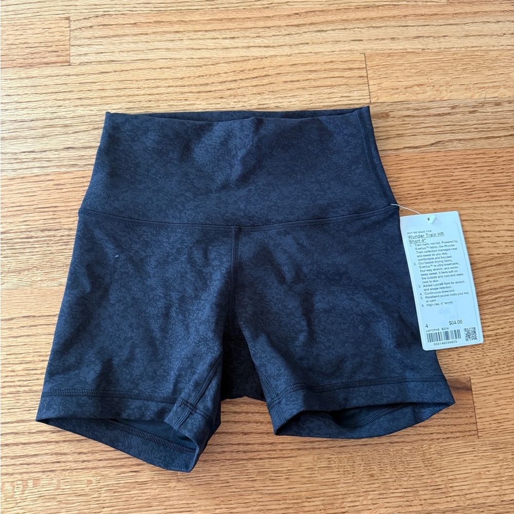 lululemon athletica High-Waist Shorts — Dark Gray